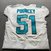 NFL - Dolphins Mike Pouncey Game Issued Jersey Size 46