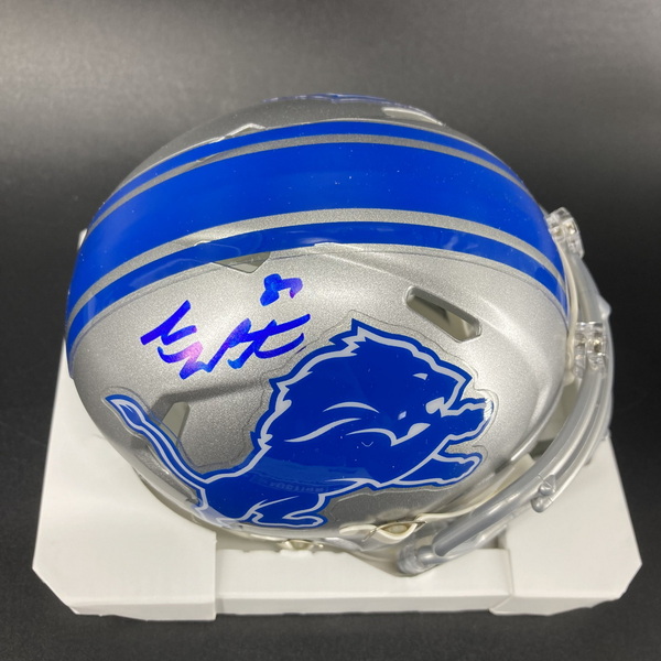 NFL - Lions Sam LaPorta Signed Mini Helmet