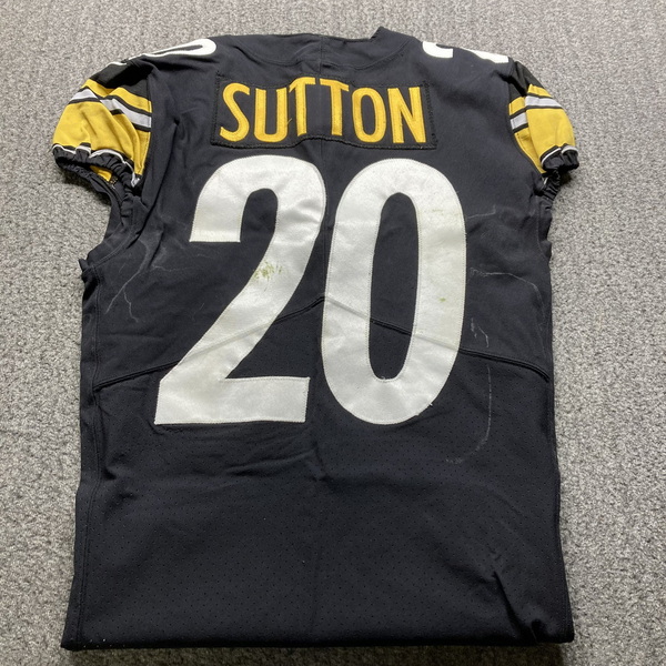 Crucial Catch - Steelers Cameron Sutton Game Worn Jersey (9/26/21) Size 38
