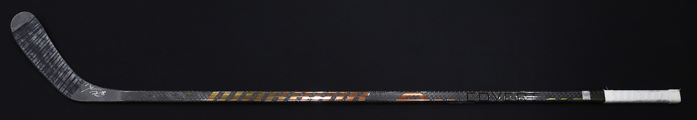 Zach Hyman #18 - Autographed 2024-25 Edmonton Oilers Game Used Warrior Covert QR6 Stick - Used In Game #6 Of Round #1 vs the LA Kings!