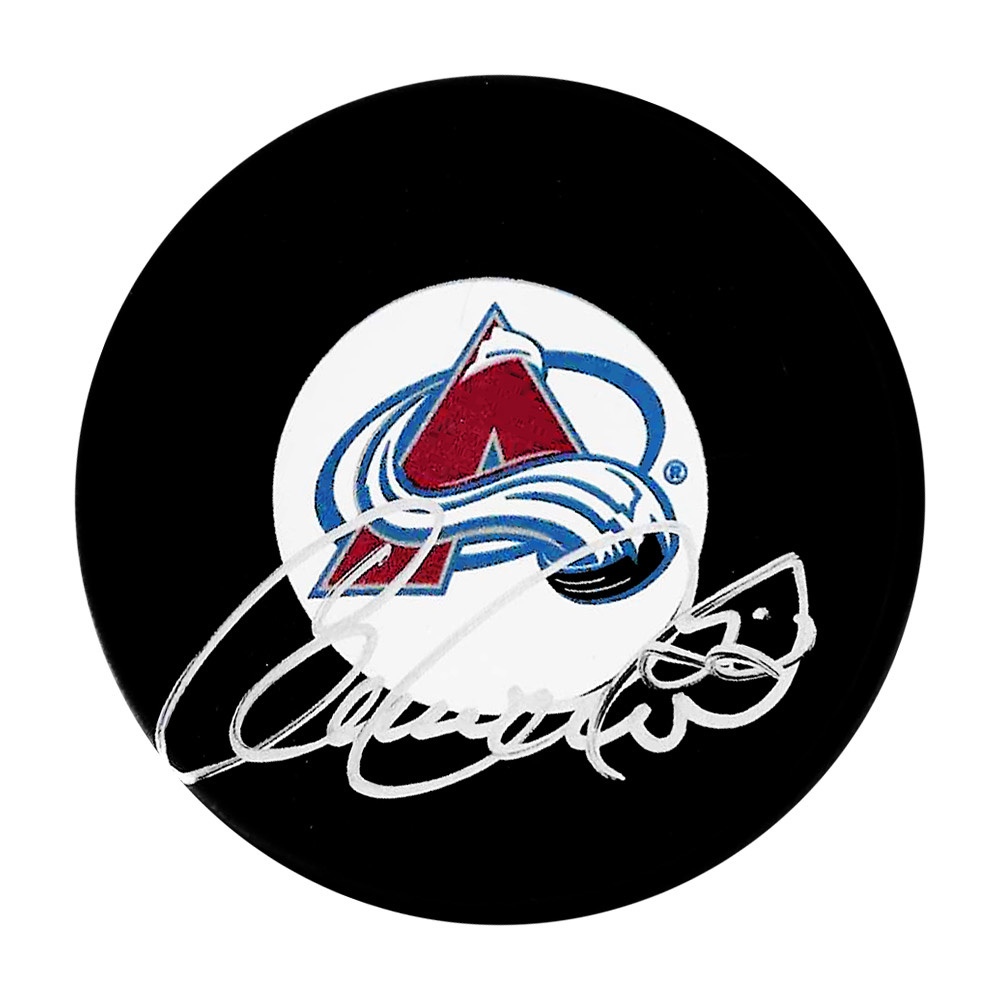 Claude Lemieux Autographed Colorado Avalanche Puck