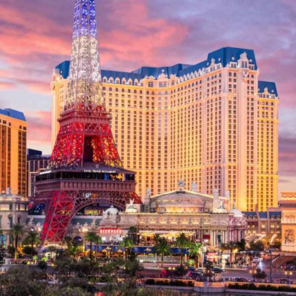 Romantic Paris Las Vegas Getaway