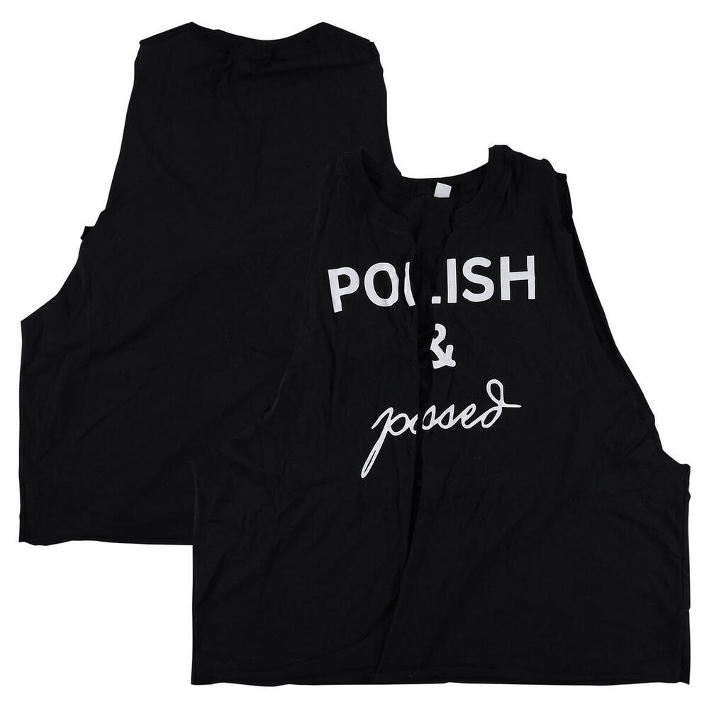 Otis WWE Event-Worn Black Polish & Pissed T-Shirt - Worn During the July 27, 2026 Episode of Monday Night RAW from Los Angeles, California