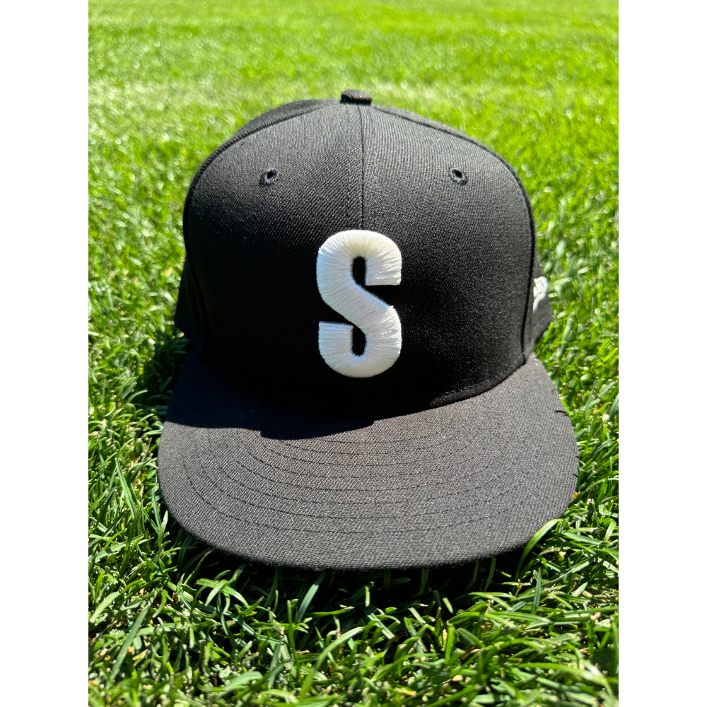 90s~ USA製 Seattle Mariners leather cap Seattle Mariners Hat Compass Vtg Sports Specialties Fitted