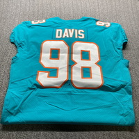 NFL - Dolphins Raekwon Davis Game Issued Jersey Size 50