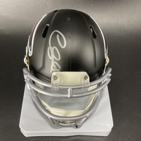 NFL - Falcons Chris Lindstrom Signed Mini Helmet