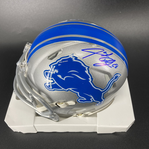 NFL - Lions Taylor Decker Signed Mini Helmet