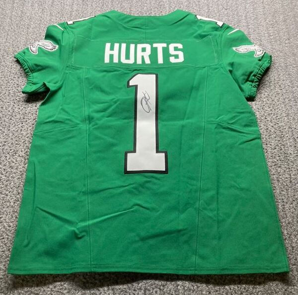 NFL - Eagles Jalen Hurts Signed Authentic Alternate Jersey