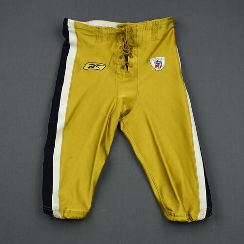 Image of Pool, Brodney<br>Gold Titans Throwbacks, worn Sept. 18 vs. Jacksonville<br>New York Jets<br>2011<br>#22
