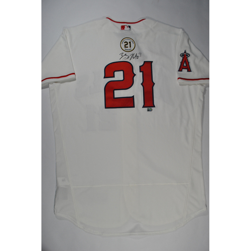 Zach Neto Autographed Angels Authentic Jersey | MLB Auctions