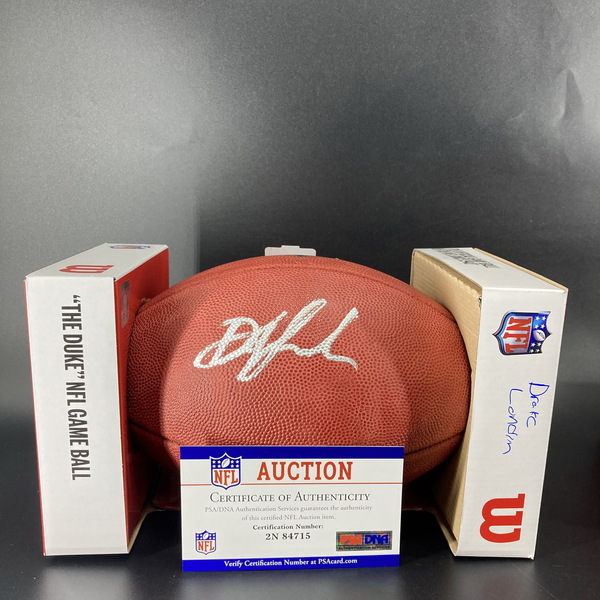 NFL - Falcons Drake London Signed Authentic Football