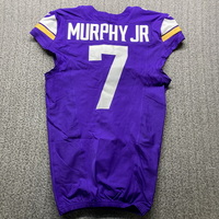 London Games - Vikings Byron Murphy Jr. Game Used Jersey (10/6/2024) Siz...