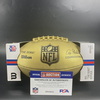 NFL - Bills Maxwell Hairston Signed Gold Composite Football