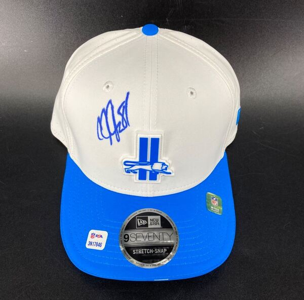 HOF - Lions Calvin Johnson Signed 2025 Training Cap Hat