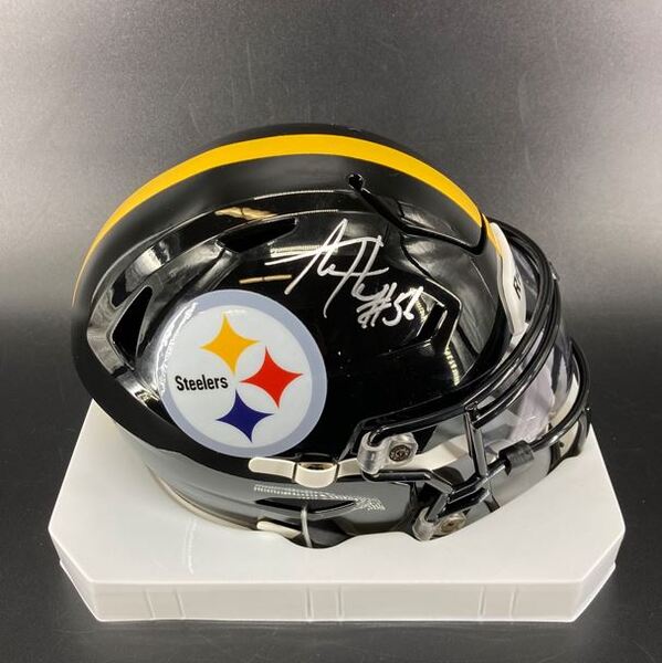 NFL - Steelers Alex Highsmith Signed Mid Size Helmet