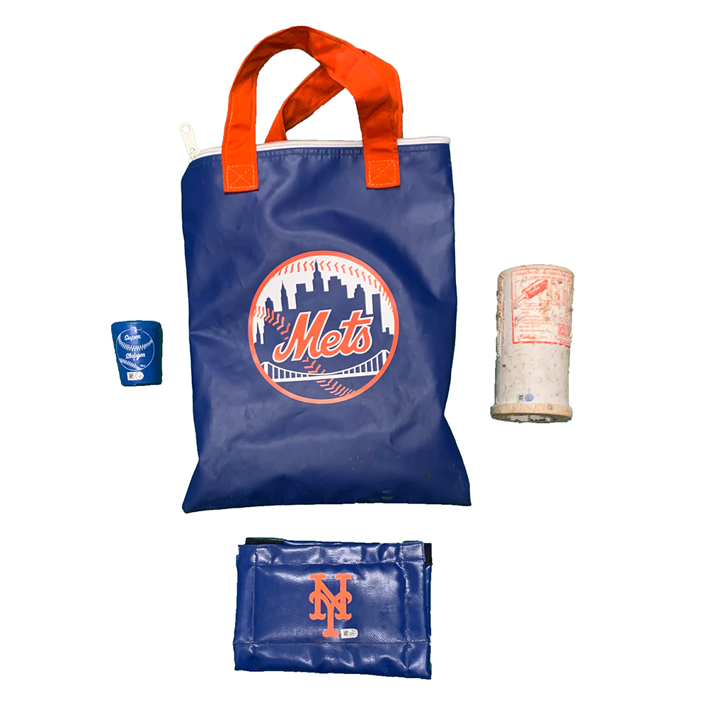 Mets On Deck Circle Bag 21 2020 Season Includes Bat Weight, Pine