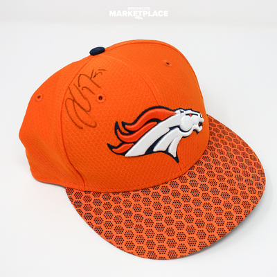 Todd Davis Autographed Broncos Hat