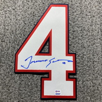 Bills - Tremaine Edmunds Signed Jersey Number