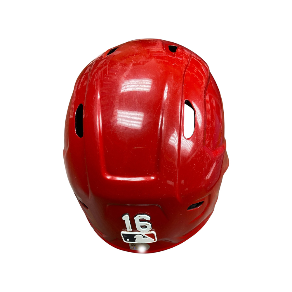 Nolan Gorman Autographed Team Issued Red Helmet (Size 7 1/8) | St