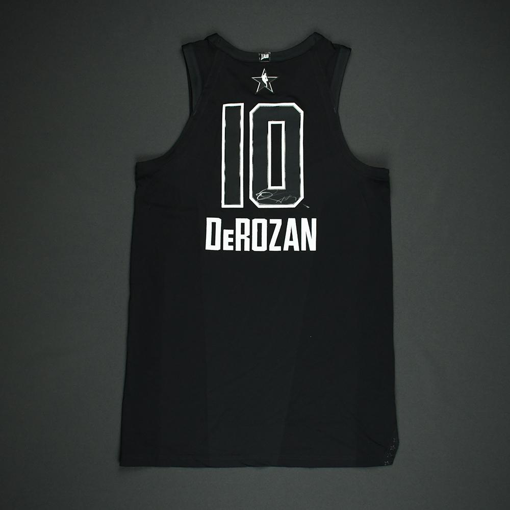 DeMar DeRozan 2018 NBA AllStar Game Team Steph Autographed