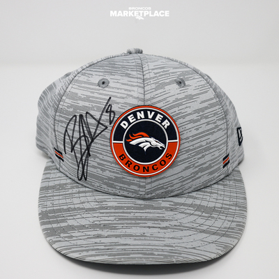 Brandon McManus Autographed New Era Broncos Hat