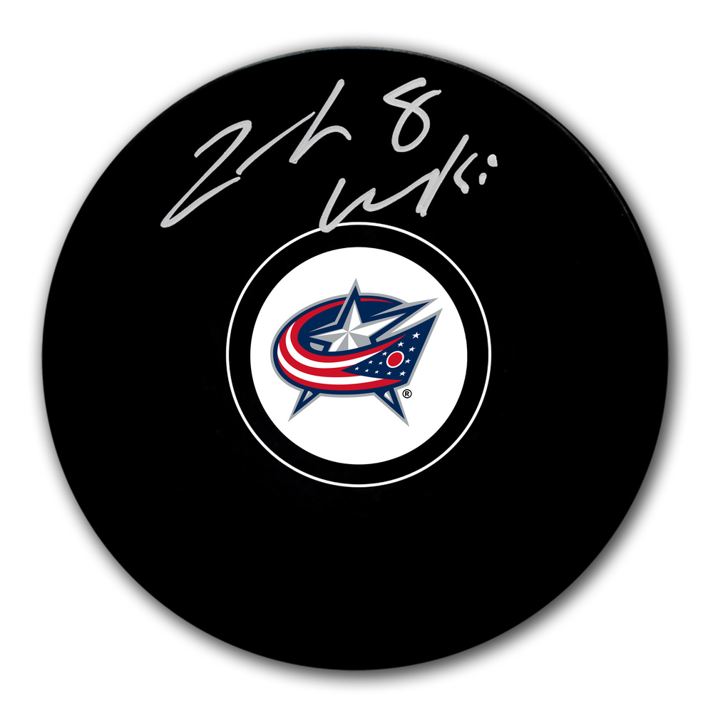 Zach Werenski Columbus Blue Jackets Autographed Puck