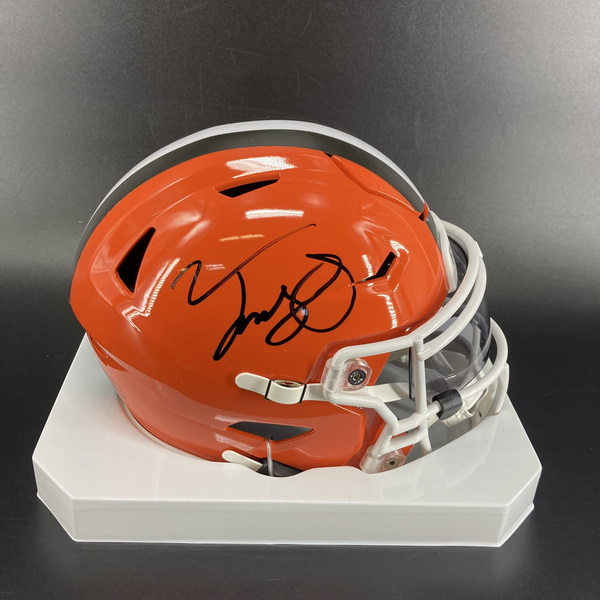 NFL - Browns Taylen Green Signed Mid-Size Helmet