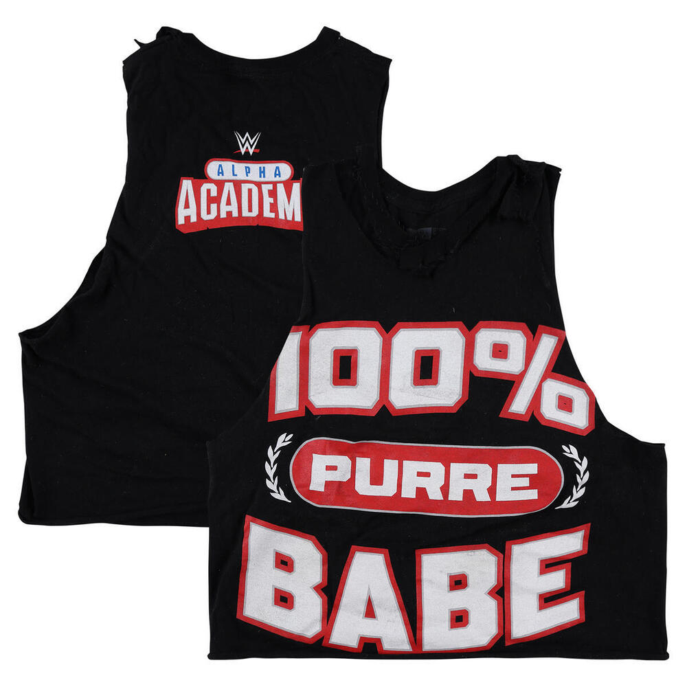 Akira Tozawa WWE Event-Worn Black 100% Purre Babe T-Shirt - Worn During the July 27, 2026 Episode of Monday Night RAW from Los Angeles, California