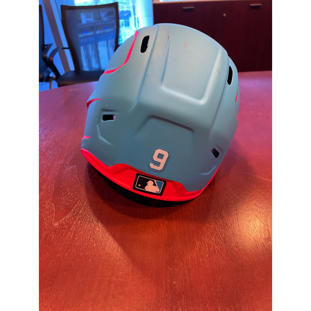 2023 Miami Marlins Auction Jean Segura Game Used City Connect Helmet