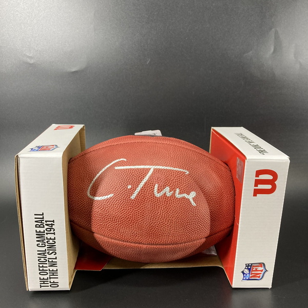 NFL - Cardinals Clayton Tune Signed Authentic Football