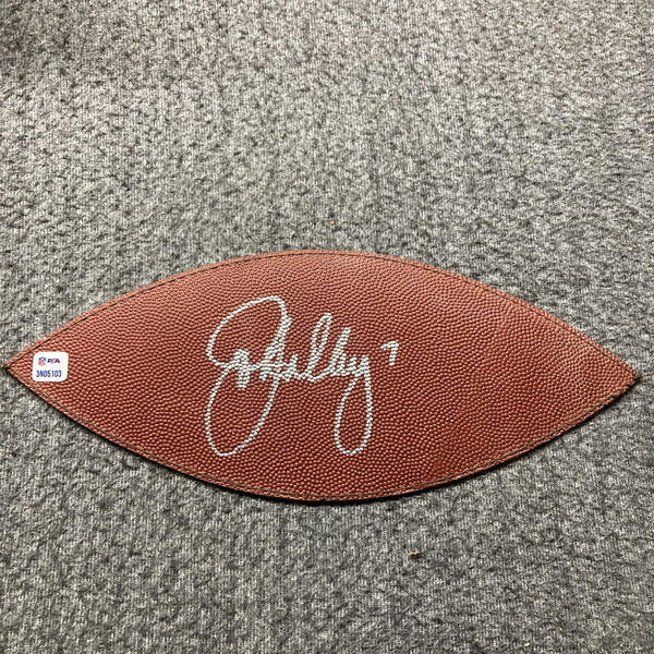 Legends - Broncos John Elway Signed Authentic Panel