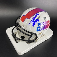 NFL - Browns Wyatt Teller  Signed Pro Bowl Games Mini Helmet