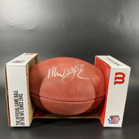 NFL - Raiders Michael Mayer Signed Authentic Football