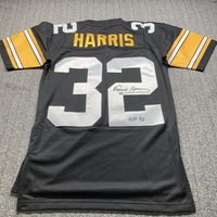 HOF - Steelers Franco Harris Signed Mitchell and Ness Jersey Size Small