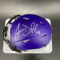 NFL - Vikings Andrew DePaola Signed Mini Helmet