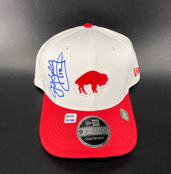 HOF - Bills Jim Kelly Signed 2025 Training Cap Hat