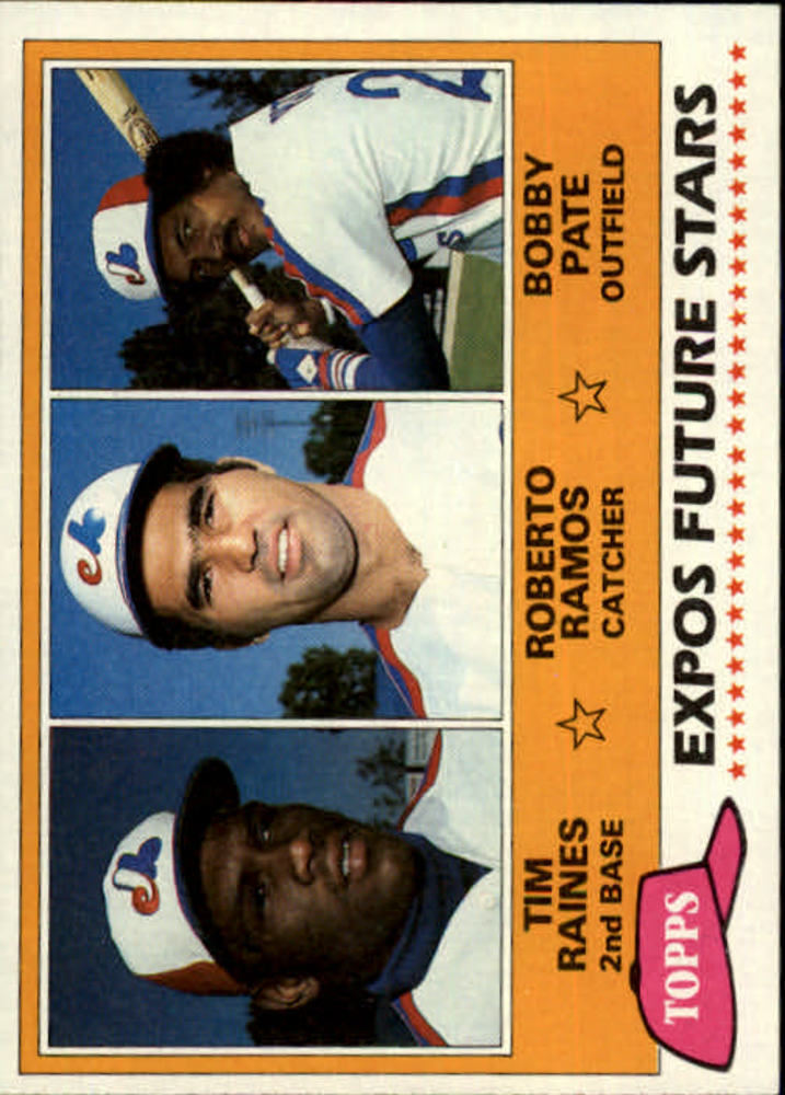 1981 Topps #479 Tim Raines Rookie Card Hall of Famer