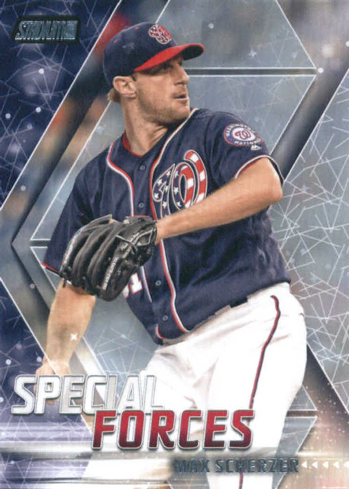 2018 Stadium Club Special Forces #SFMS Max Scherzer