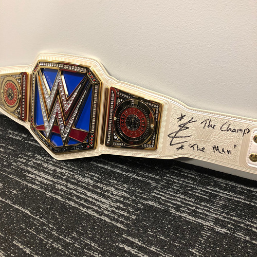Becky Lynch SIGNED Women's SmackDown Championship Replica Title