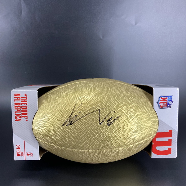 NFL - Chargers Kimani Vidal Signed Gold Duke