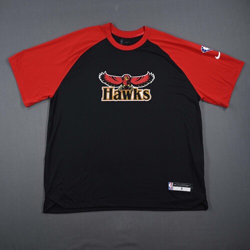 Image of Gallinari, Danilo<br>City Edition Short Sleeved Shooting Shirt - Game-Issued (GI)<br>Atlanta Hawks<br>2021-22<br>#8