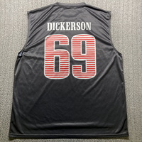 Eagles - Landon Dickerson Practice Worn Jersey Size 3XL Benefitting Rona...