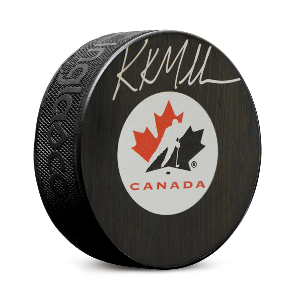 Kirk Muller Autographed Team Canada Hockey Puck