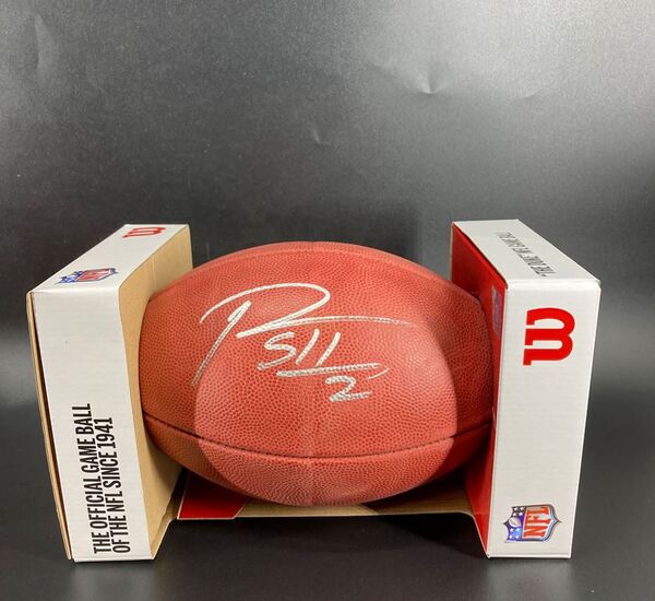 NFL - Broncos Patrick Surtain Signed Authentic Football