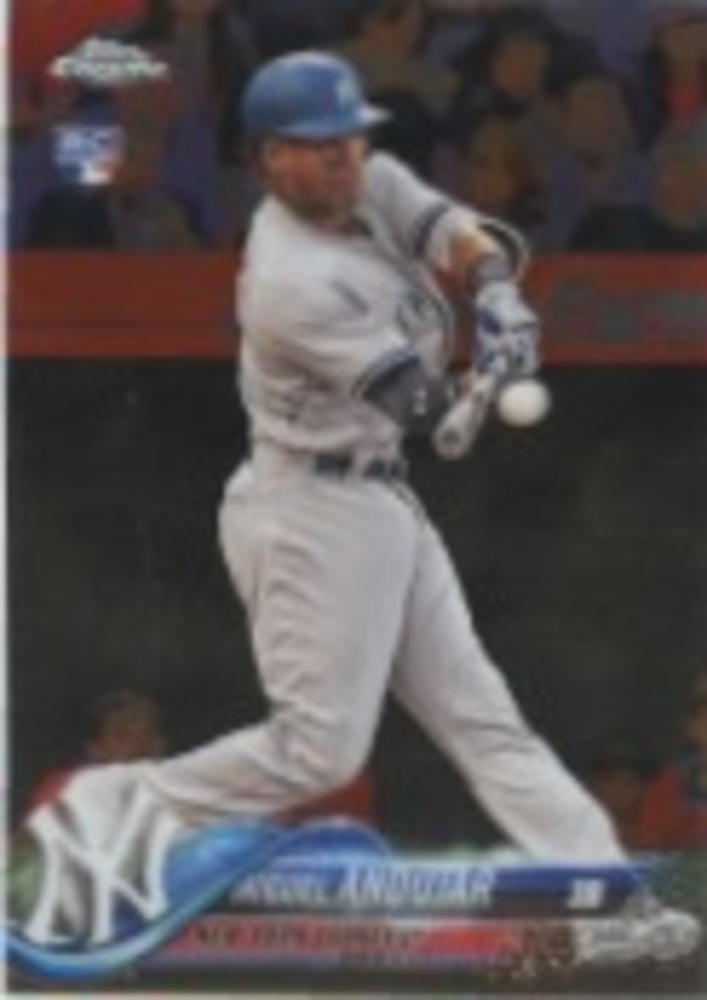 2018 Topps Chrome Update #HMT20 Miguel Andujar Rookie Card