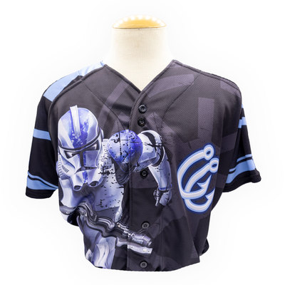 #14 Spencer Arrighetti - Hooks Star Wars Game Used Jersey