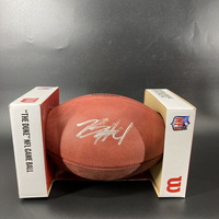 NFL - Ravens Zay Flowers signed authentic football