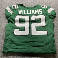 NFL - Jets Leonard Williams Game Issued Jersey 2019 Season Size 44