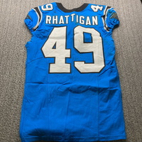 International Series - Panthers Jon Rhattigan Game Used Jersey (11/10/24...