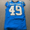 International Series - Panthers Jon Rhattigan Game Used Jersey (11/10/24) Size 42 with 30th Season and Munich Games Patch